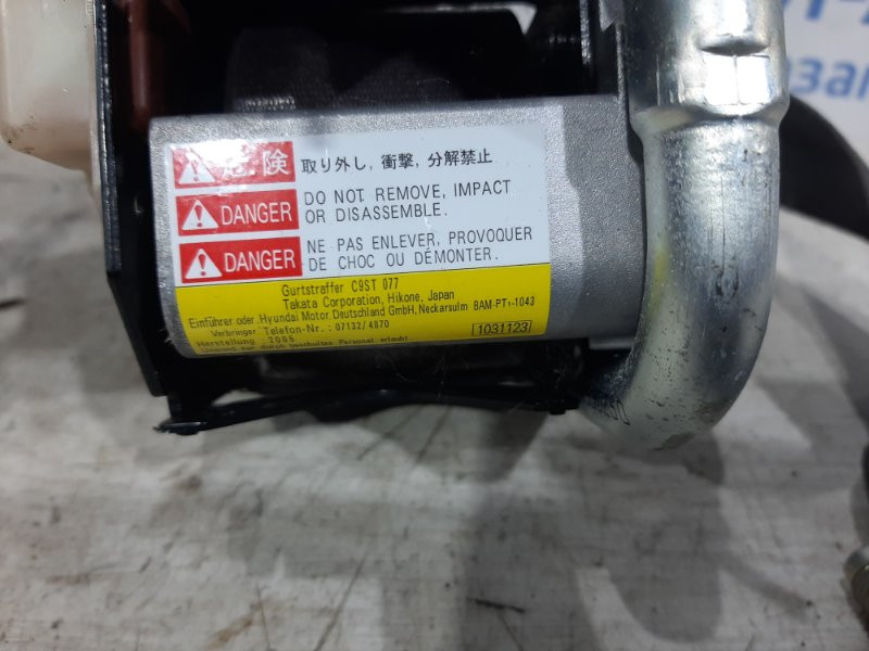 Ремень безопасности передний правый Hyundai Tucson JM 2.0 DIESEL D4EA 2004 (б/у) Київ - зображення 5