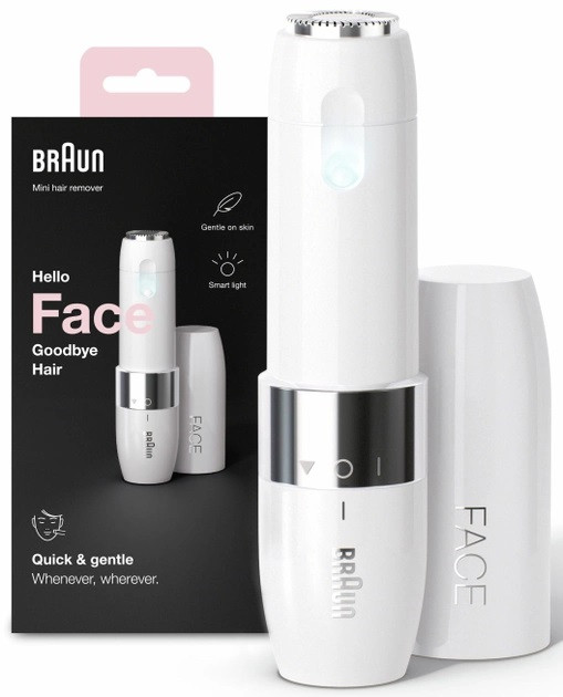 Электробритва женская Braun FS1000 белая Київ - зображення 2