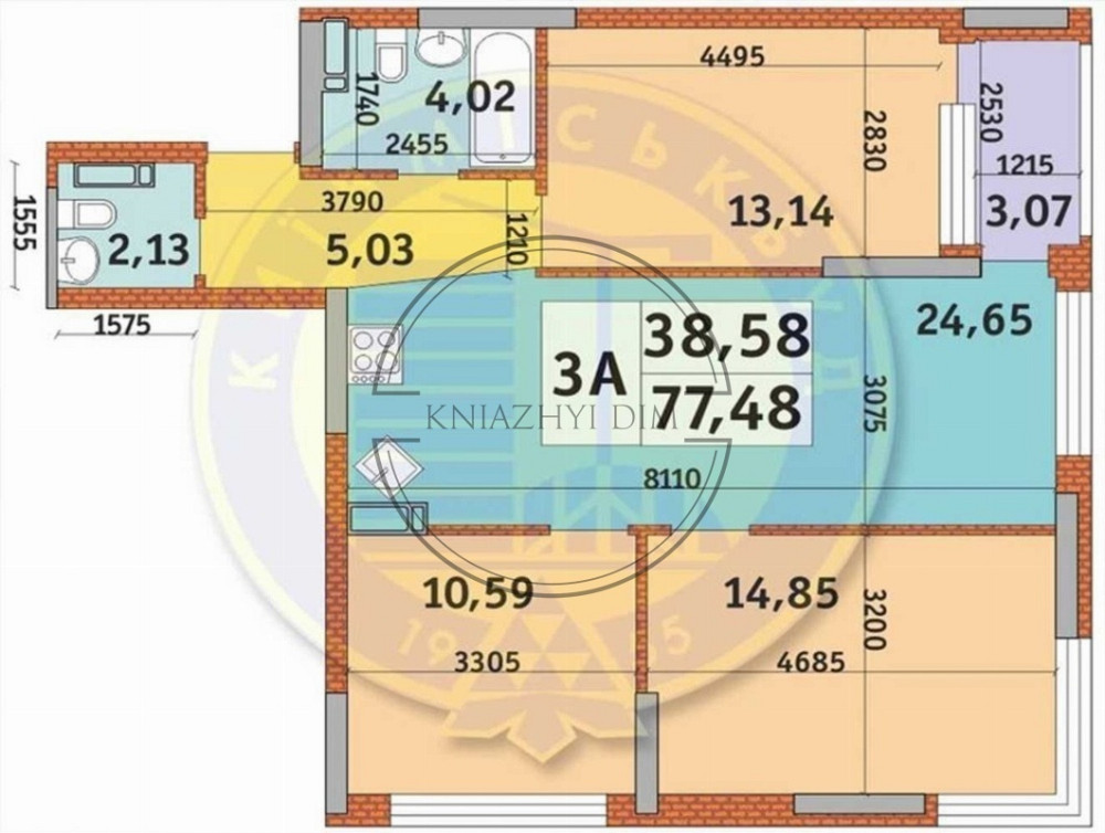 Продажа квартиры Киев, Дарницький р-н, Причальная ул. код 21138345 Київ - зображення 2