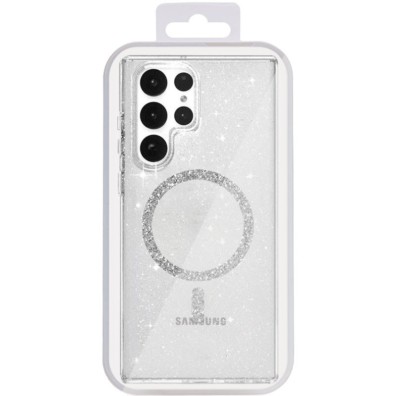 Чехол TPU Eclipse Sparkle (MagFit) для Samsung Galaxy S24 Ultra Херсон - зображення 2
