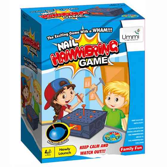 Настольная интерактивная игра Ummi 707-88 Nail Hammering Game Херсон