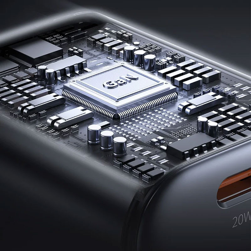 СЗУ Usams US-CC261 GaN JC Ser. 20W (2USB-C) + кабель Type-C to Type-C Херсон - зображення 6