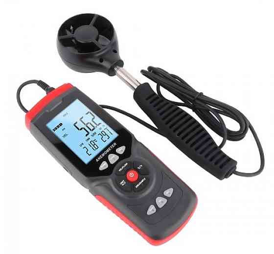 Анемометр профессиональный USB 0,3-45м/с, 0-45°C BENETECH GT8907 Харків