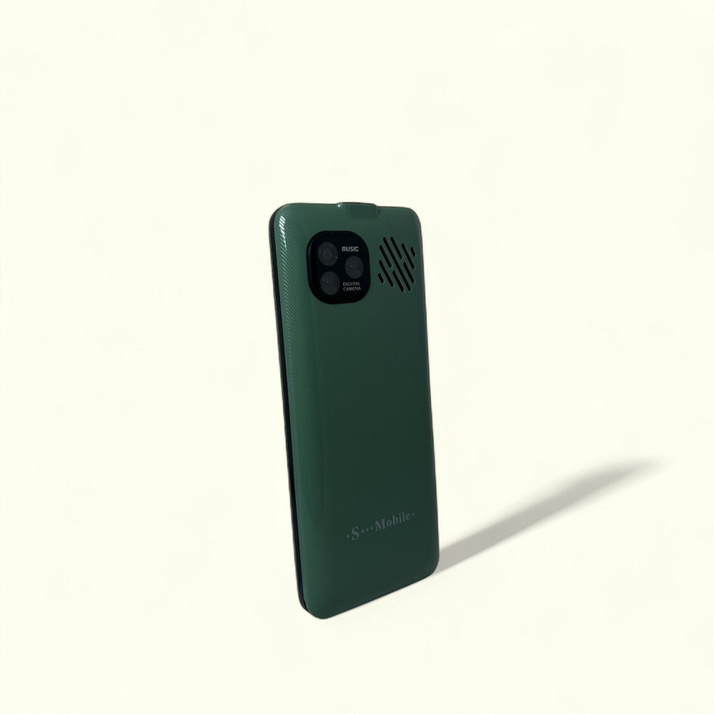 Кнопочный мобильный телефон на 4 сим карты AIEK s-mobile S73 Green Київ - зображення 3