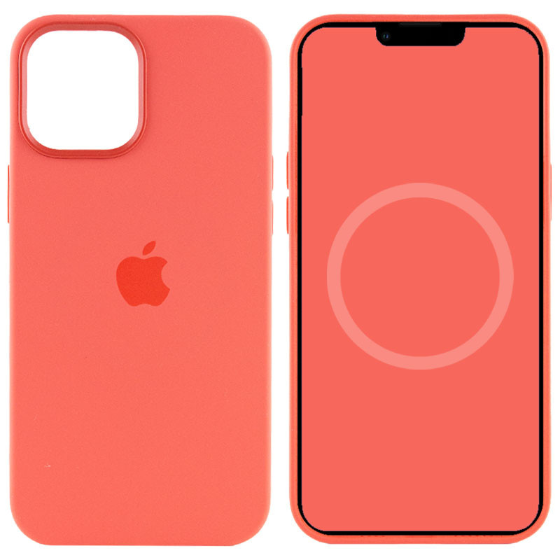 Чехол Silicone case (AAA) with Magsafe and Animation для Apple iPhone 12 Pro / 12 (6.1") Херсон - зображення 1