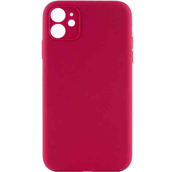 Чехол Silicone Case Full Camera Protective (AA) NO LOGO для Apple iPhone 12 (6.1") Херсон