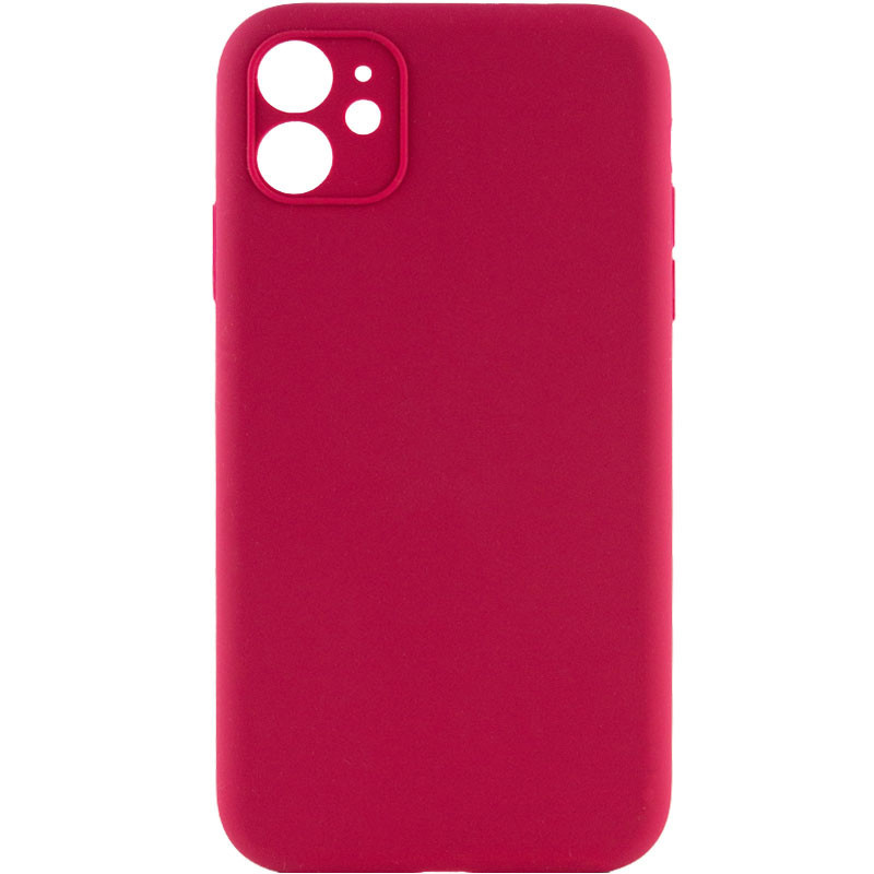 Чехол Silicone Case Full Camera Protective (AA) NO LOGO для Apple iPhone 12 (6.1") Херсон - зображення 1