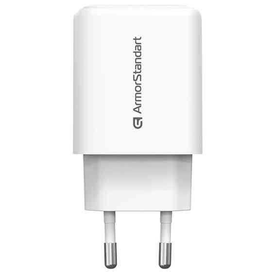 Зарядний пристрій ArmorStandart AR-T252WEU 25W GaN Type-C+USB White (ARM89532) Харків