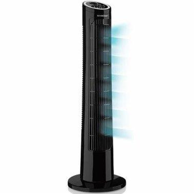 Вентилятор для підлоги Silver Crest STV-45-D3-black 45 Вт чорний Киев - изображение 1