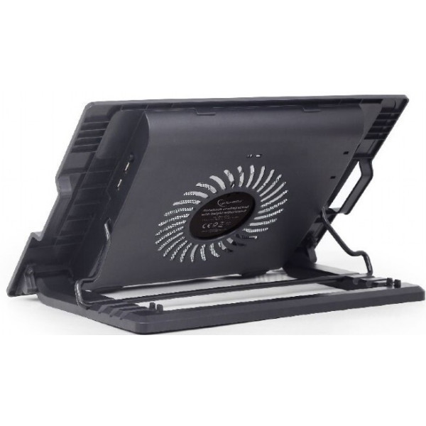 Підставка для ноутбука Gembird NBS-1F17T-01 Black 17" (Код товару:39475) Харків - зображення 3