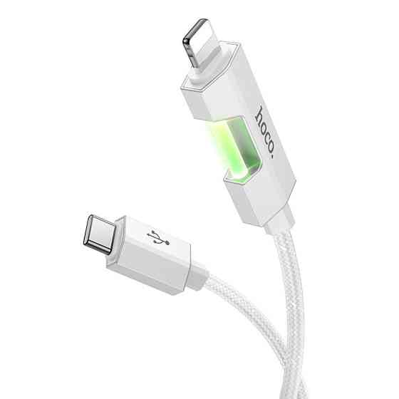 Дата кабель Hoco U123 Regent colorful 27W Type-C to Lightning (1.2m) Херсон