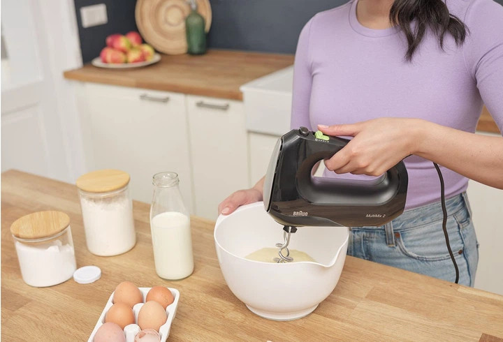 Миксер ручной Bosch HM 2110 BK 500 Вт черный Київ - зображення 3