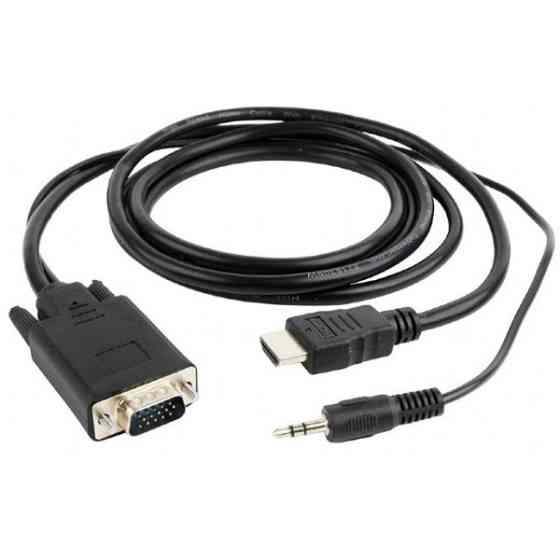 Кабель Cablexpert HDMI-VGA 5м Чорний (A-HDMI-VGA-03-5M) (Код товару:42073) Харьков