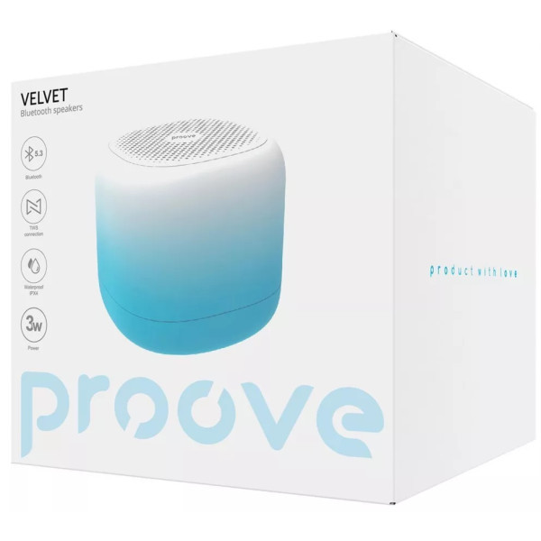 Колонка Proove Velvet 3W Blue (PDVE050010008) (Код товару:41626) Харків - зображення 3