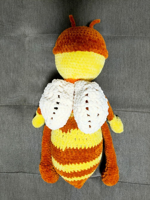 Іграшка Бджілка м'яка дитяча в'язана ручна робота подарунок Нововолынск - изображение 3