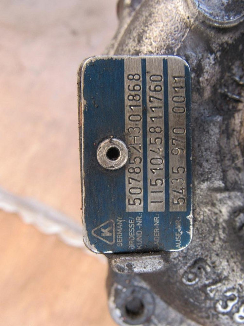 Турбина Renault Kangoo 1.5 dci 2005-2007 (507852H301868) Ковель - зображення 4