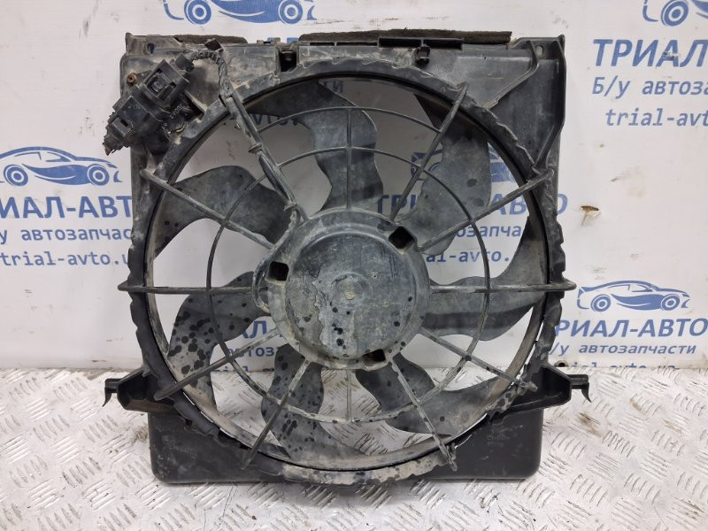 Диффузор с вентилятором радиатора Hyundai I30 FD 1.6 DIESEL D4FB 2007 (б/у) Киев - изображение 2