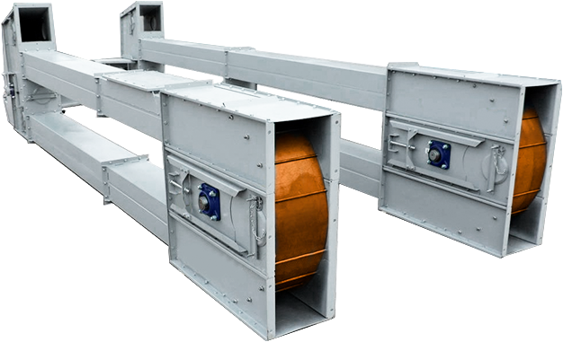 Самотечная труба СТ  300х500 мм, L=2м, короб нории Київ - зображення 8