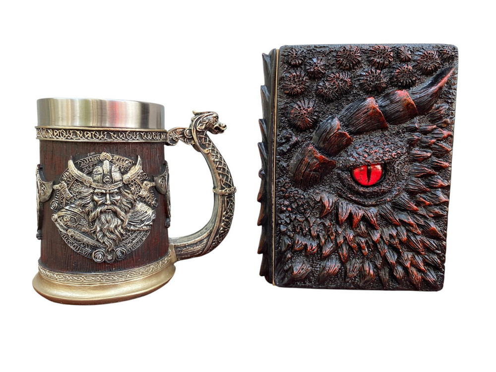 Подарочный набор Кружка 3 Берсерк-Винг и Блокнот 3 «Око Пламинного Дракона» Київ - зображення 3