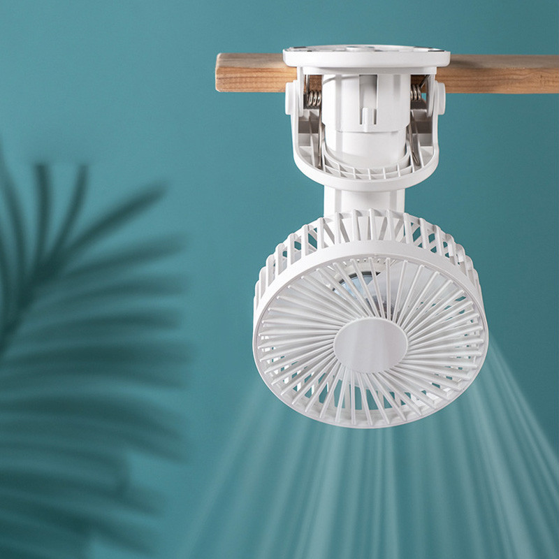 Портативный вентилятор K37 с зажимом 2000mAh Херсон - изображение 6