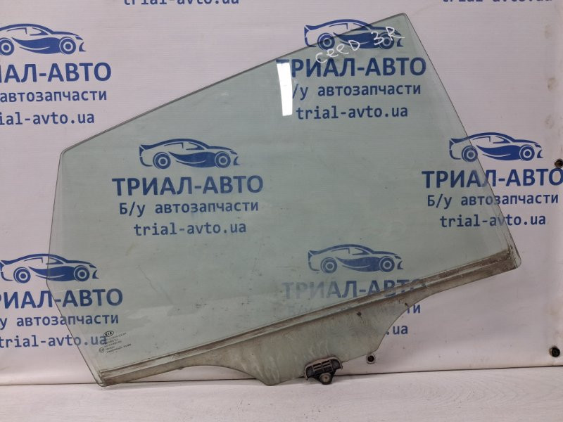 Стекло двери заднее правое Kia Ceed ED 1.6 DIESEL D4FB 2006 (б/у) Київ - зображення 1