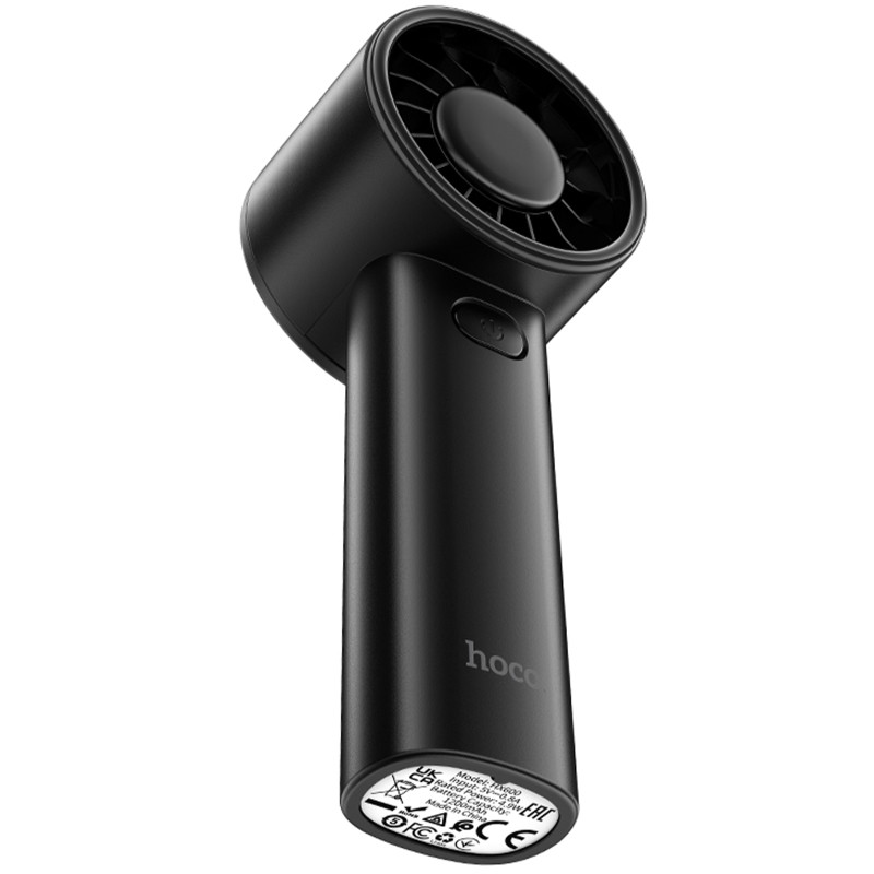 Портативный вентилятор Hoco HX600 handheld folding fan 1200 mAh Херсон - зображення 4
