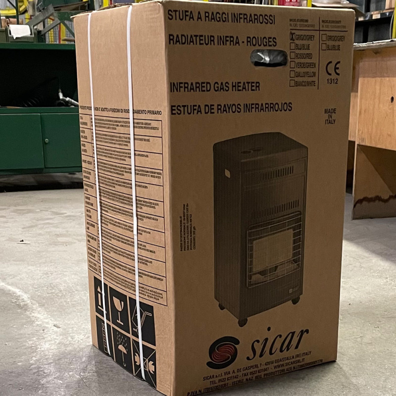 Обогреватель газовый инфракрасный, mod. Euro 90, 4,2 кВт, до 80 м2, пьезоподжиг, 3 режима, датчик CO Київ - зображення 8