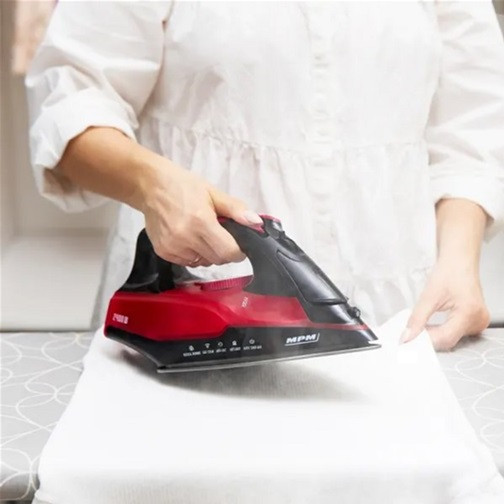 Утюг MPM MZE-27 2400 Вт красный Киев - изображение 6