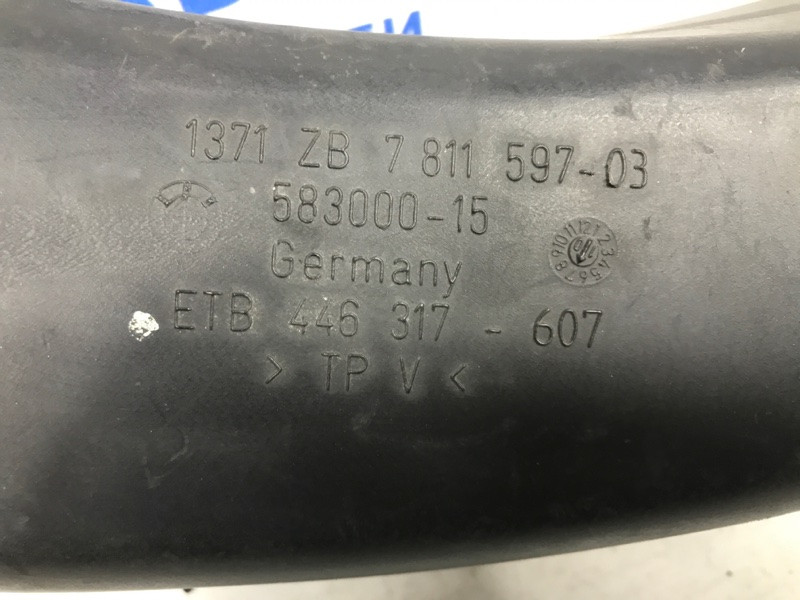 Воздухозаборник BMW 5 F10 2.0 ДИЗЕЛЬ 2010 (б/у) Київ - зображення 3