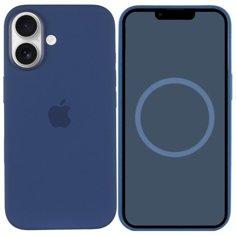 Уценка Чехол Silicone case (AAA) with Magsafe and Animation (button) для Apple iPhone 16 (6.1") Херсон - изображение 3