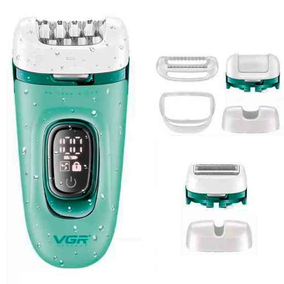 Набор для ухода и депиляции VGR 3 в 1 V-762 GREEN зеленый Київ