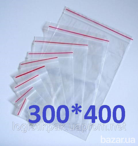 Пакет Зиплок 300x400 Харків - зображення 2