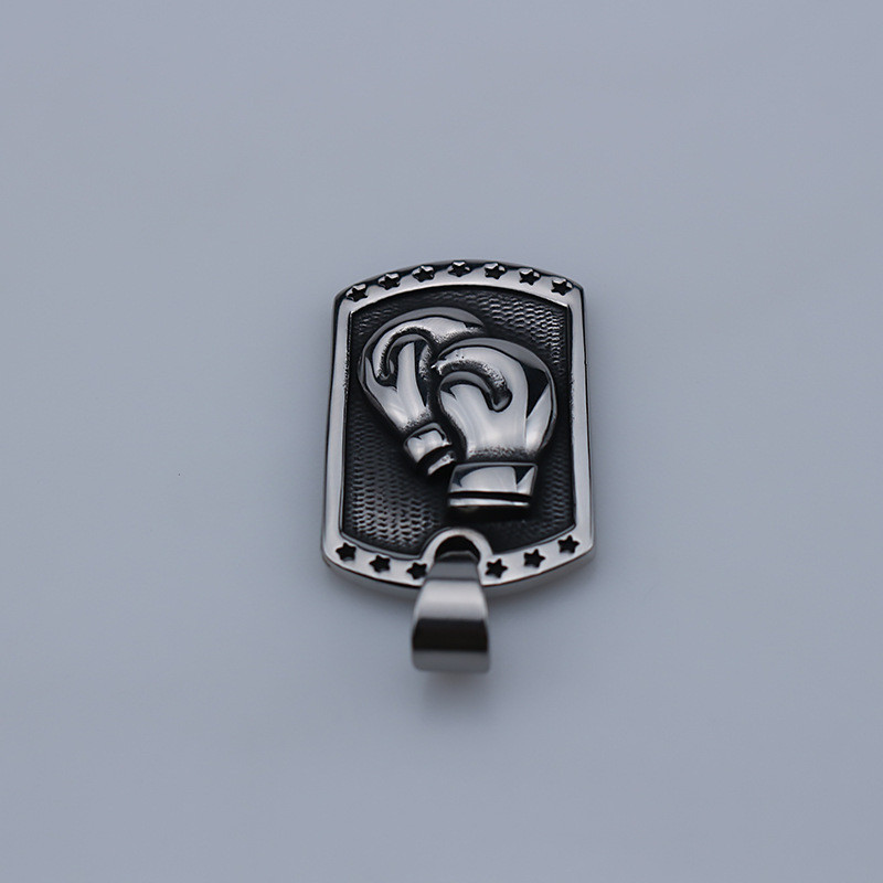 Брелок - Боксерская перчатка на ключе кулон подвеска серебристый Киев - изображение 10