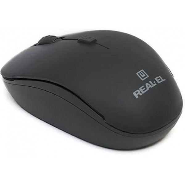 Мишка REAL-EL RM-301 Wireless Black (EL123200022) (Код товару:13922) Харків - зображення 2