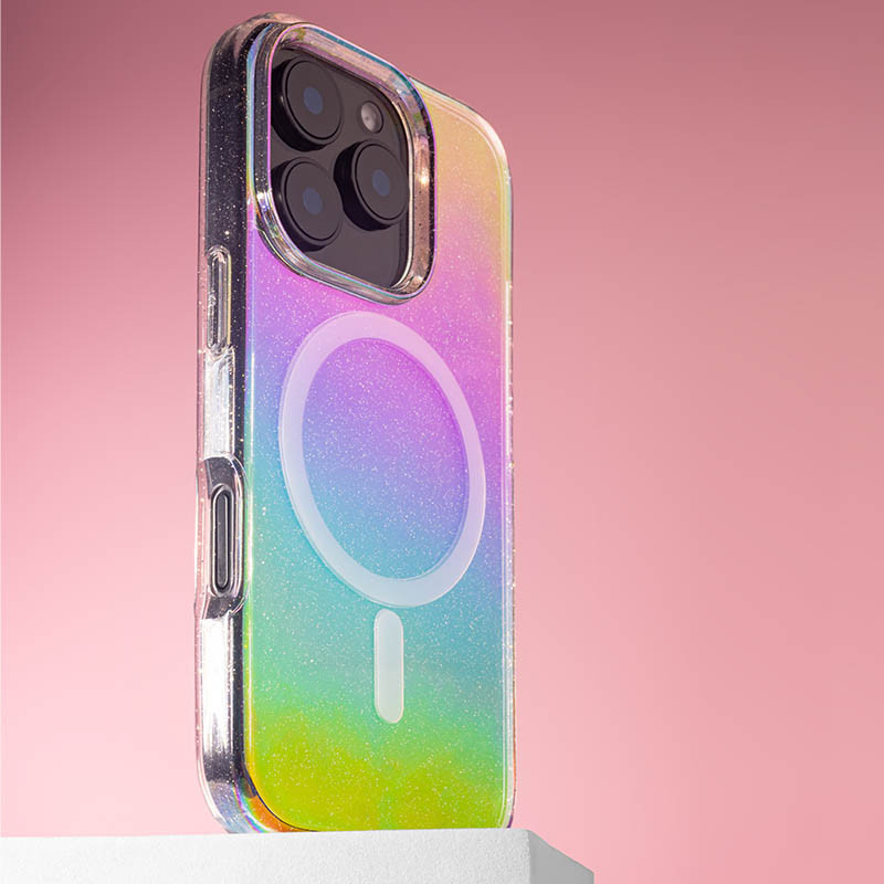 Чехол TPU Galaxy Sparkle (MagFit) для Apple iPhone 16 Pro Max (6.9") Херсон - зображення 2