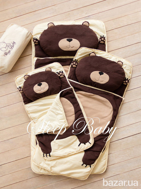 Спальный плед-конверт Мишка для детей (есть размеры) Киев - изображение 7
