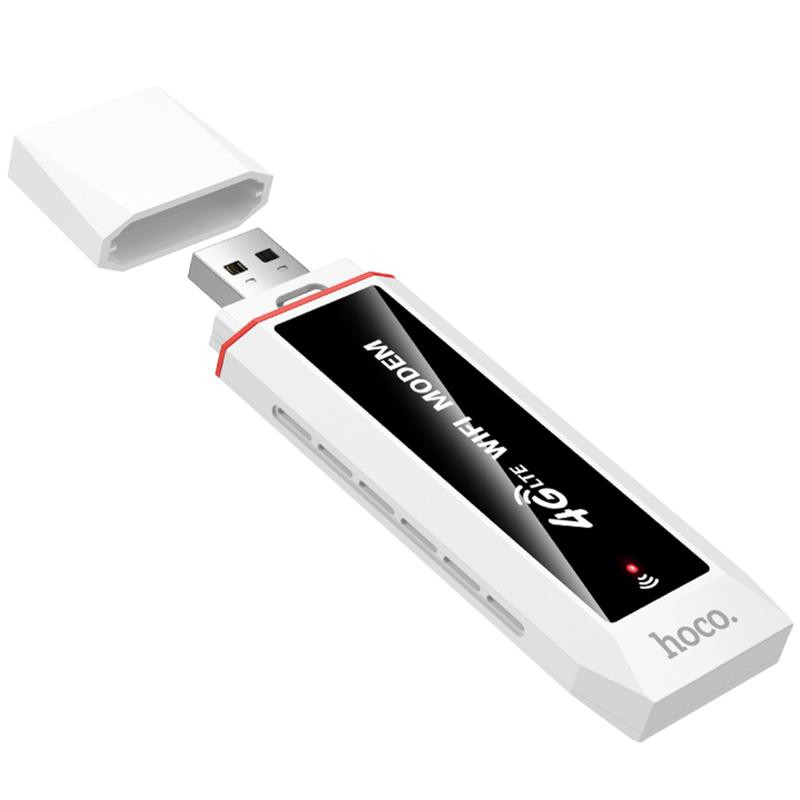 Портативный модем WiFi роутер Hoco HI43 150Mbps (SIM) 2100 mAh Херсон - зображення 5