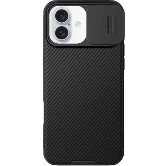 Карбоновая накладка Nillkin CamShield Pro Magnetic для Apple iPhone 16 (6.1") Херсон