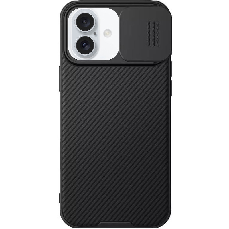 Карбоновая накладка Nillkin CamShield Pro Magnetic для Apple iPhone 16 (6.1") Херсон - зображення 1