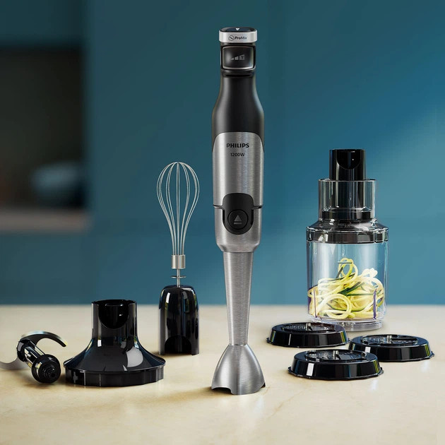 Блендер погружной Philips HR2684/00 1200 Вт черный Київ - зображення 2