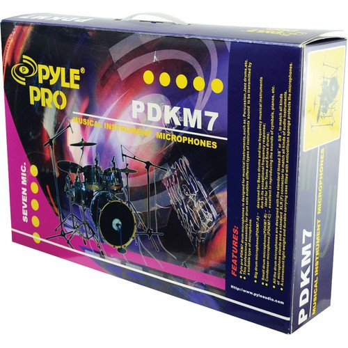 Барабанные микрофоны PYLE PRO PDKM7. 7 микрофонов. (Производство США). Харьков - изображение 1