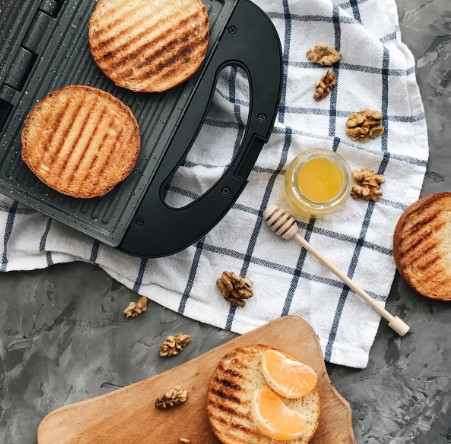 Сэндвичница-гриль 2в1 Edenberg EB-64421 1000 Вт Киев - изображение 4