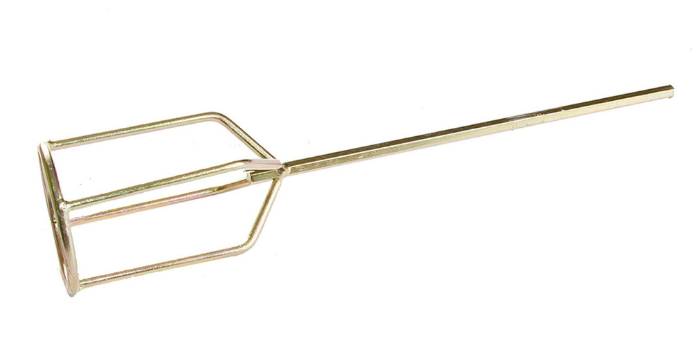 Миксер строительный для гипсовых и цементных смесей MASTERTOOL HEX Ø 80 мм L 400 мм 80-0618 Харків - зображення 1