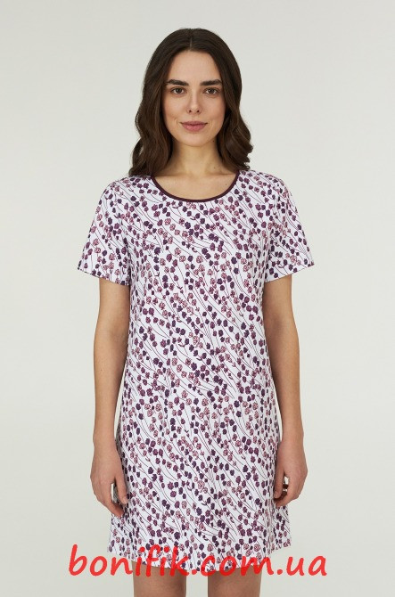 Женская ночная сорочка с рисунком "Lavander" (арт. LDK 103/08/06) Кривий Ріг - зображення 1