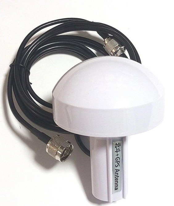 GPS антенна 1575.42MHz, RHCP, LNA усиление 35dB, Superbat Marine, кабель 3 м N-male, 3-5V (10919) Дніпро - зображення 1