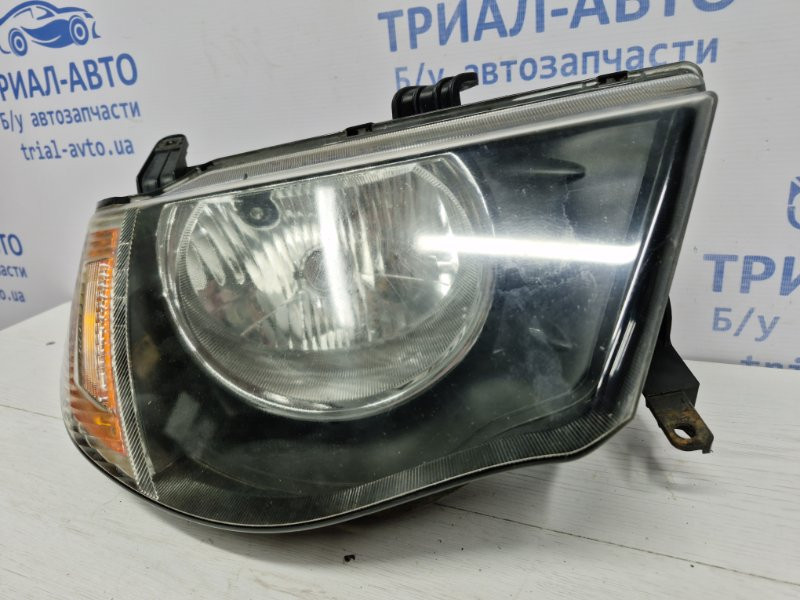 Фара правая галоген Mitsubishi L200 KB 2.5 ДИЗЕЛЬ 4D56U 2006 (б/у) Київ - зображення 3