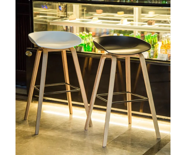 Стілець Адель барний високий чорний Днепр - изображение 4