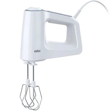 Миксер ручной Braun HM 3135 WHITE 500 Вт белый Київ - зображення 11