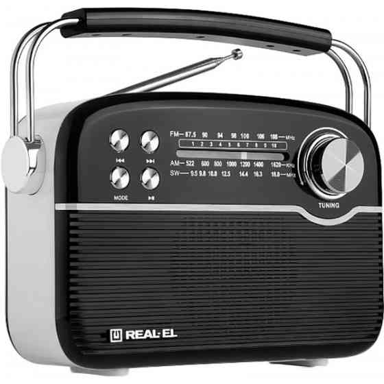 Радіоприймач REAL-EL X-545 Black (EL121800005) (Код товару:36528) Харьков