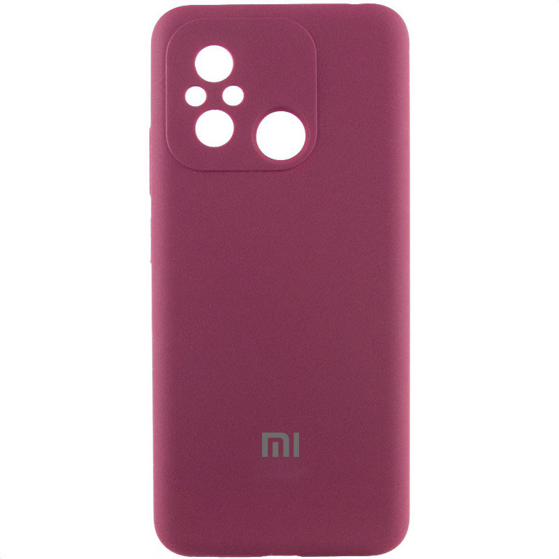 Чехол Silicone Cover Lakshmi Full Camera (AAA) with Logo для Xiaomi Redmi 12C Херсон - зображення 1